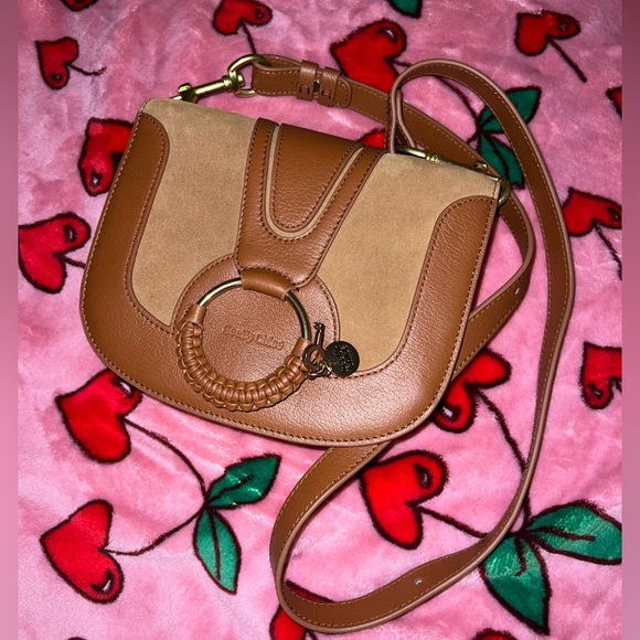 See by Chloe Chic Brown Leather Crossbody Bag NWOT - Picture 10 of 10